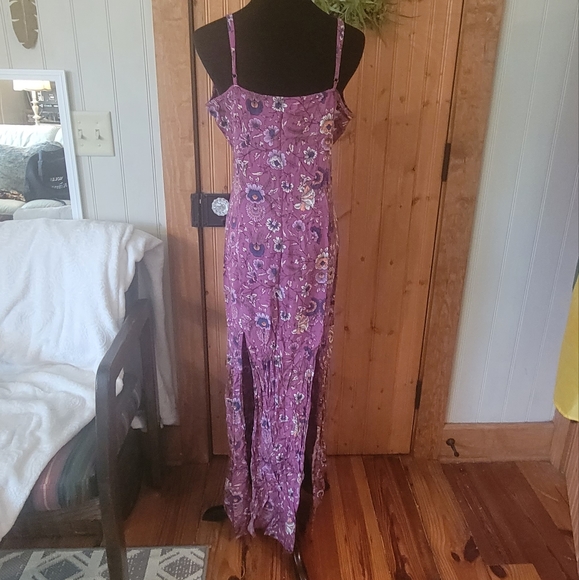 Wonderly XL maxi bodycon zip up dress with high slits - Picture 4 of 7